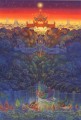 Zeitgenössischer Buddhismus Himmelsfantasie 003 CK Märchen